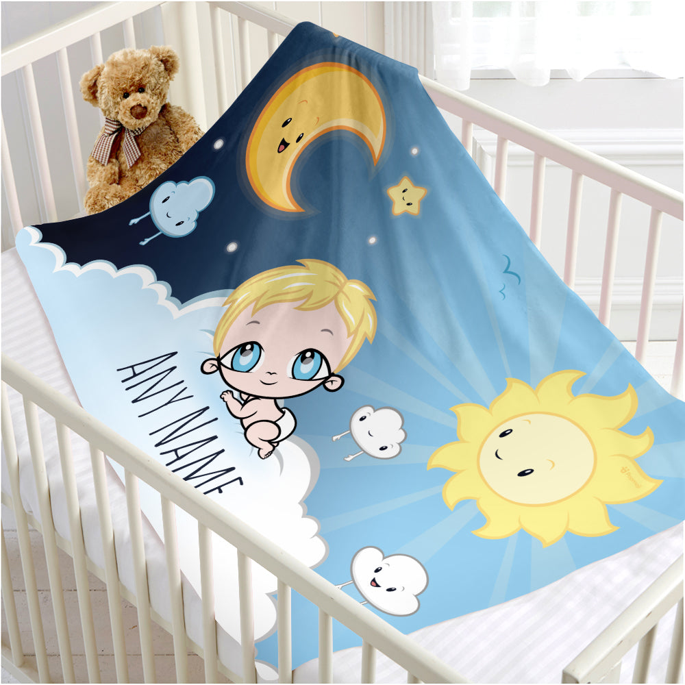 Early Years Sun & Moon Fleece Blanket