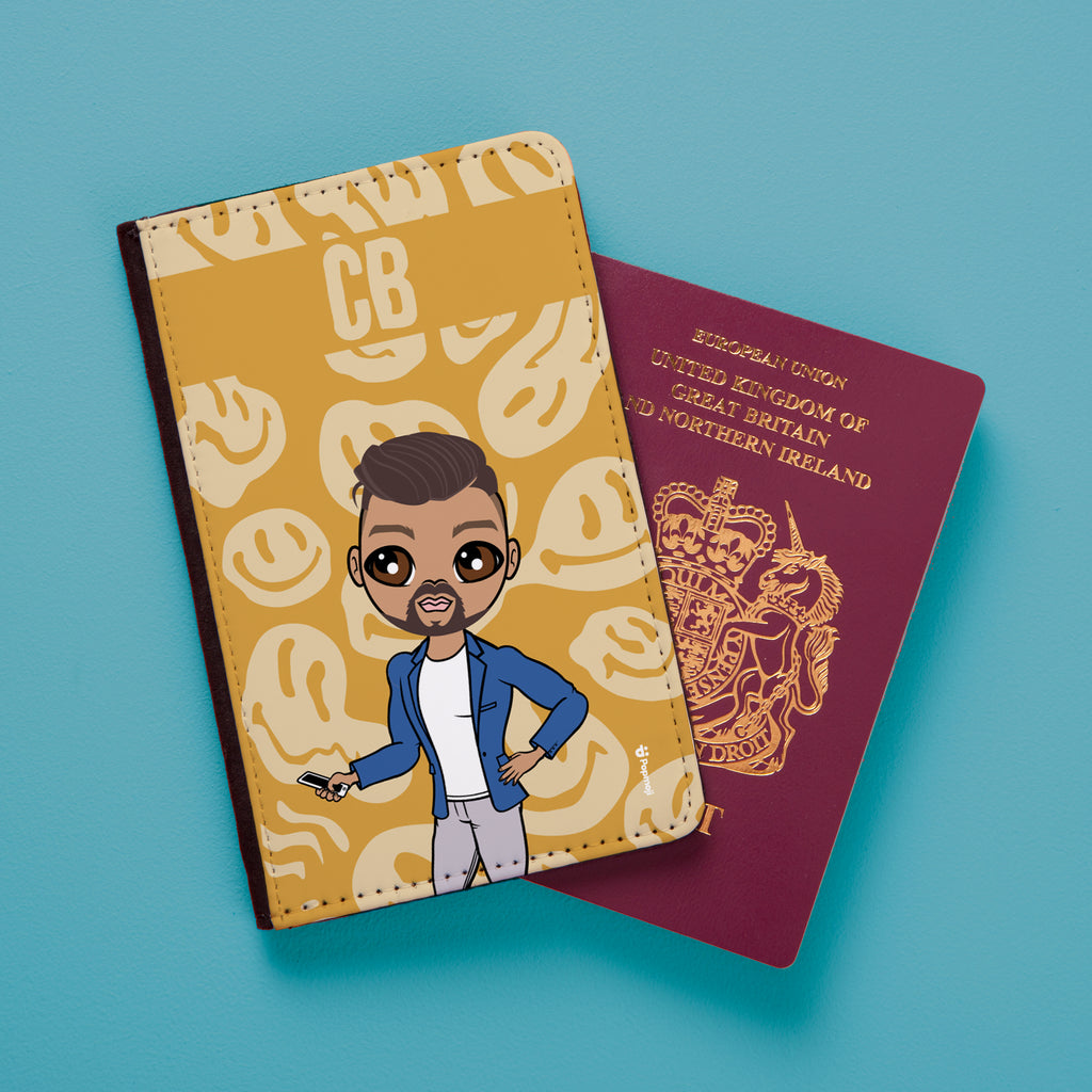 MrCB Personalised Repeat Smile Passport Cover