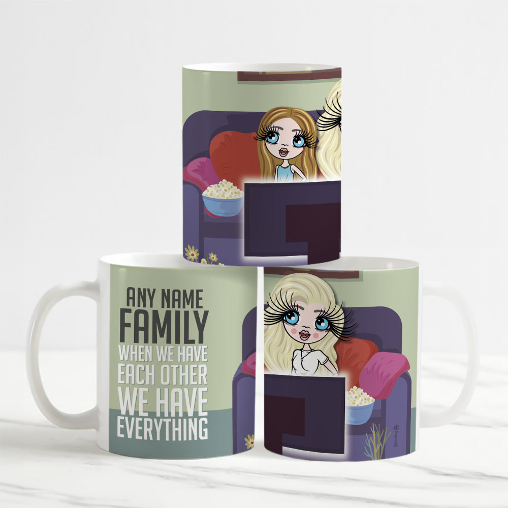 Multi Character Everything Together Adult And Child Mug