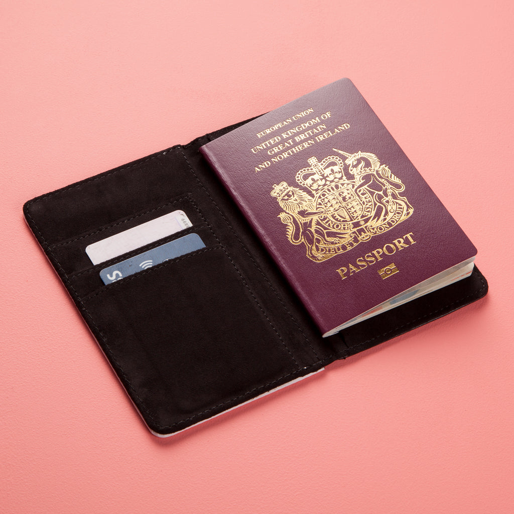 MrCB Grey Passport Cover