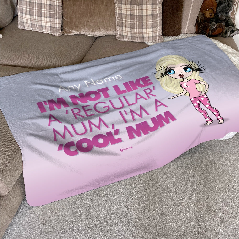 ClaireaBella Personalised Cool Mum Fleece Blanket - Image 7