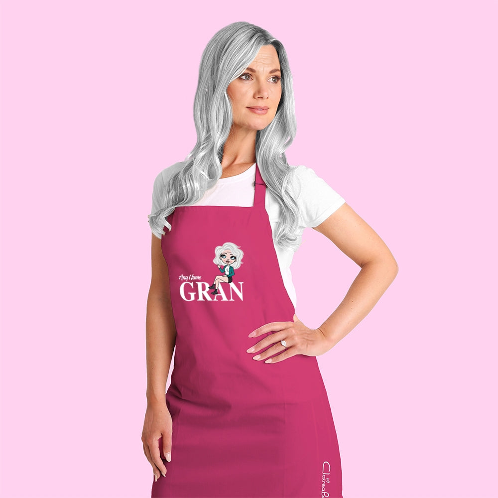 ClaireaBella Personalised Lounging Gran Apron - Image 3