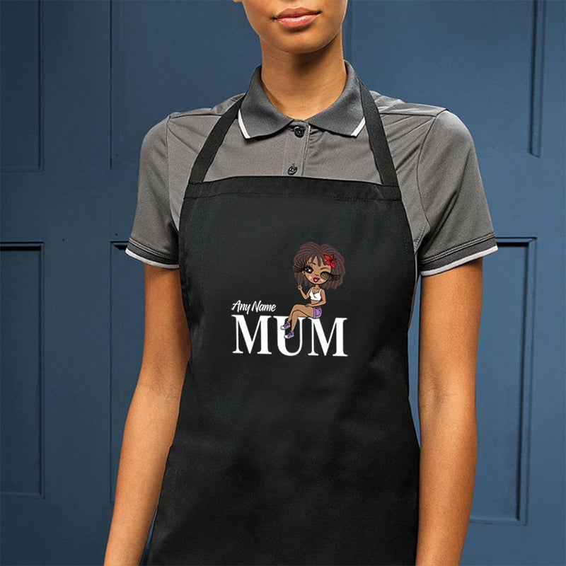 ClaireaBella Personalised Lounging Mum Apron - Image 1