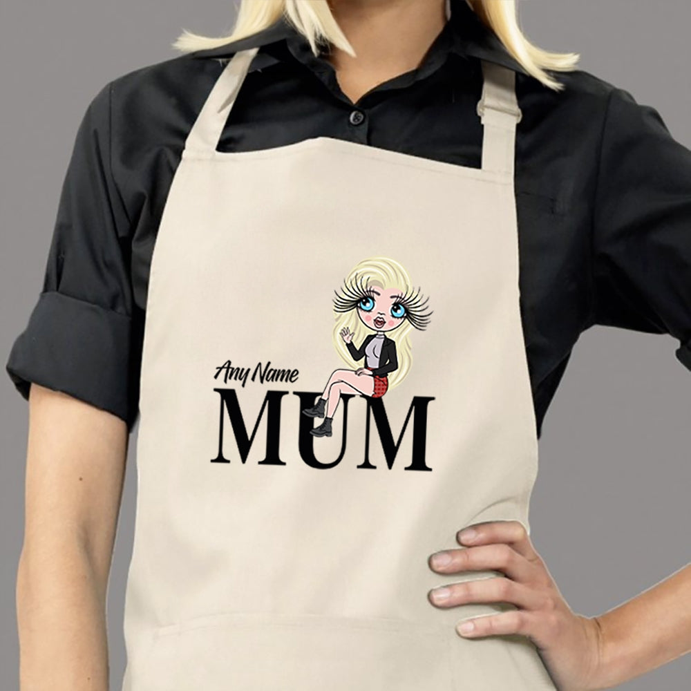ClaireaBella Personalised Lounging Mum Apron - Image 3