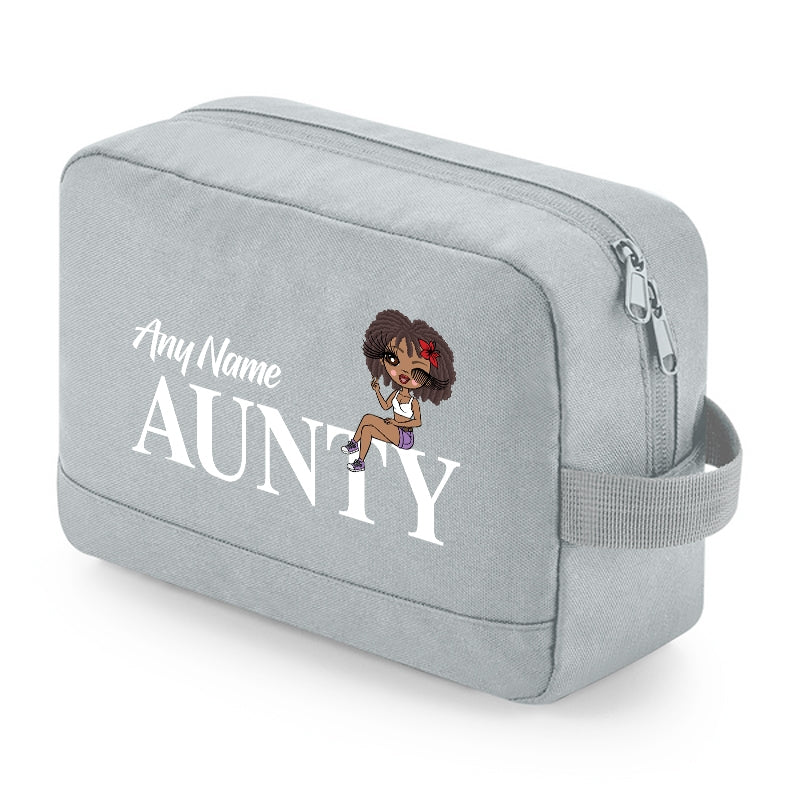 ClaireaBella Personalised Lounging Aunty Toiletry Bag - Image 1