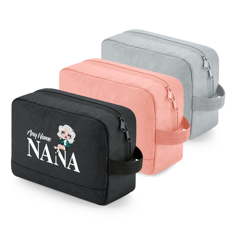 ClaireaBella Personalised Lounging Nana Toiletry Bag - Image 6