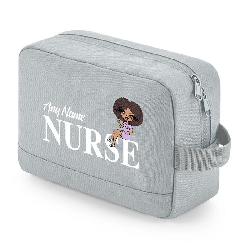 ClaireaBella Personalised Lounging Nurse Toiletry Bag - Image 2