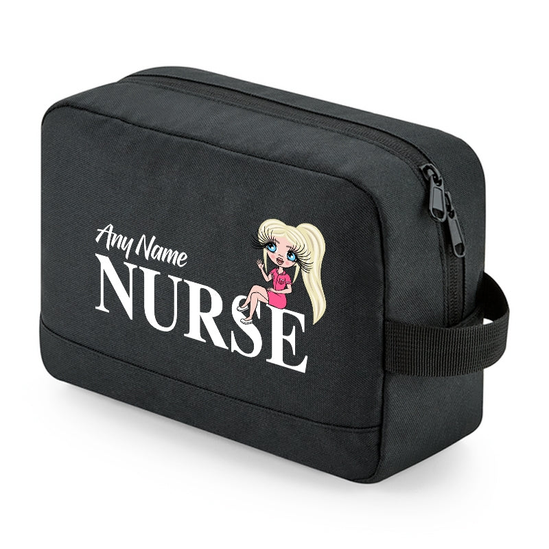 ClaireaBella Personalised Lounging Nurse Toiletry Bag - Image 6