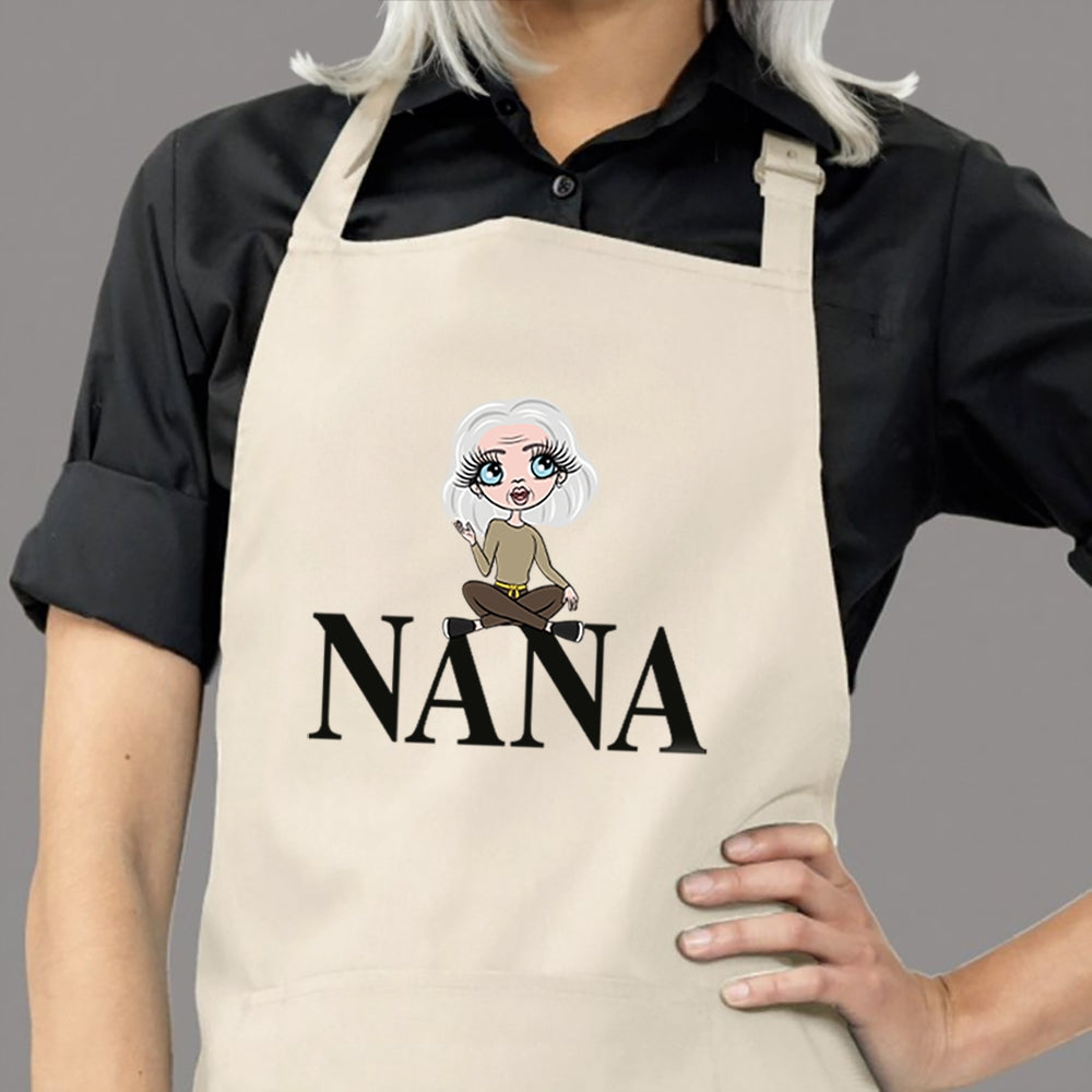 ClaireaBella Personalised Relaxed Nana Apron - Image 4