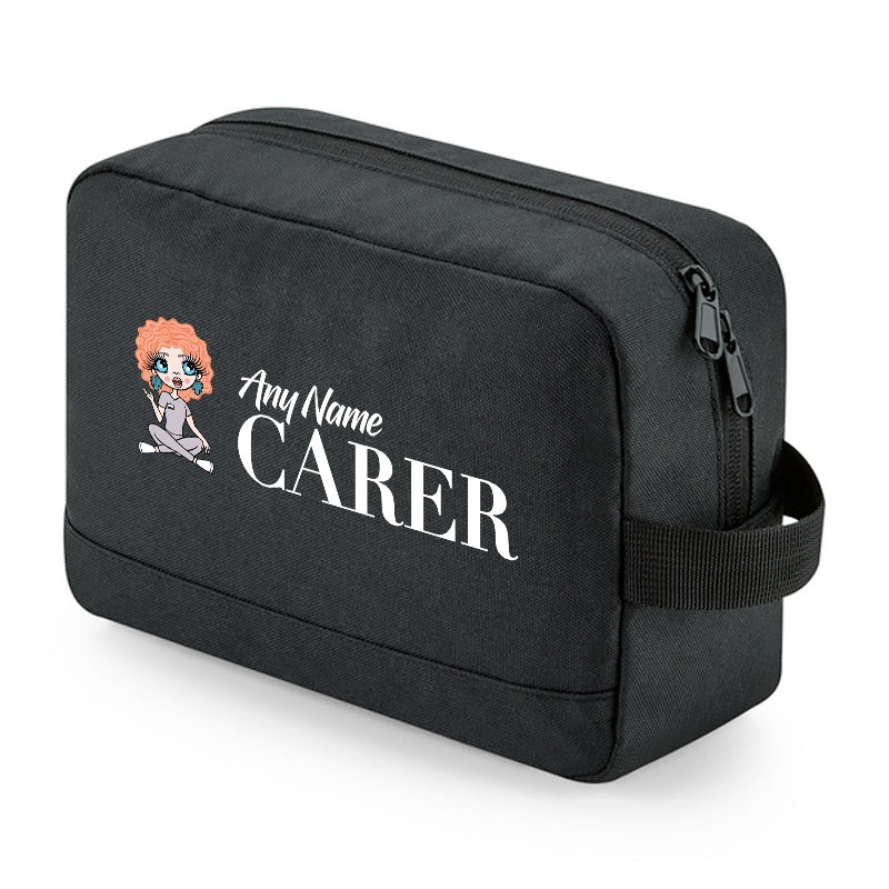 ClaireaBella Personalised Relaxed Carer Toiletry Bag - Image 1