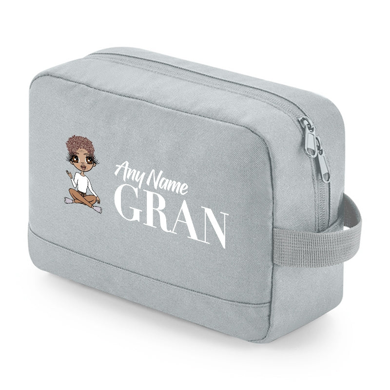 ClaireaBella Personalised Relaxed Gran Toiletry Bag - Image 1