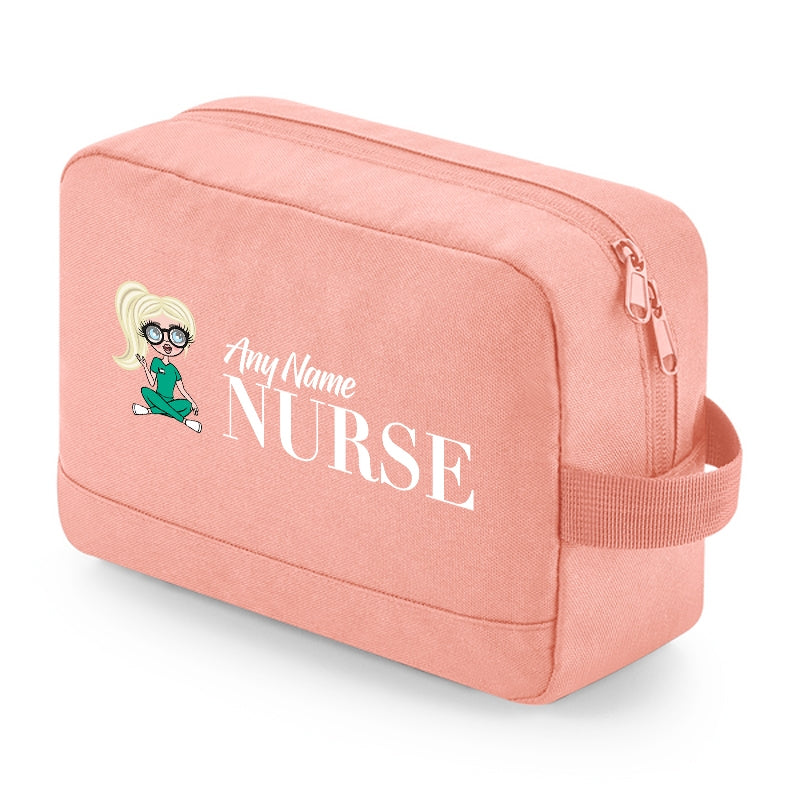 ClaireaBella Personalised Relaxed Nurse Toiletry Bag - Image 6