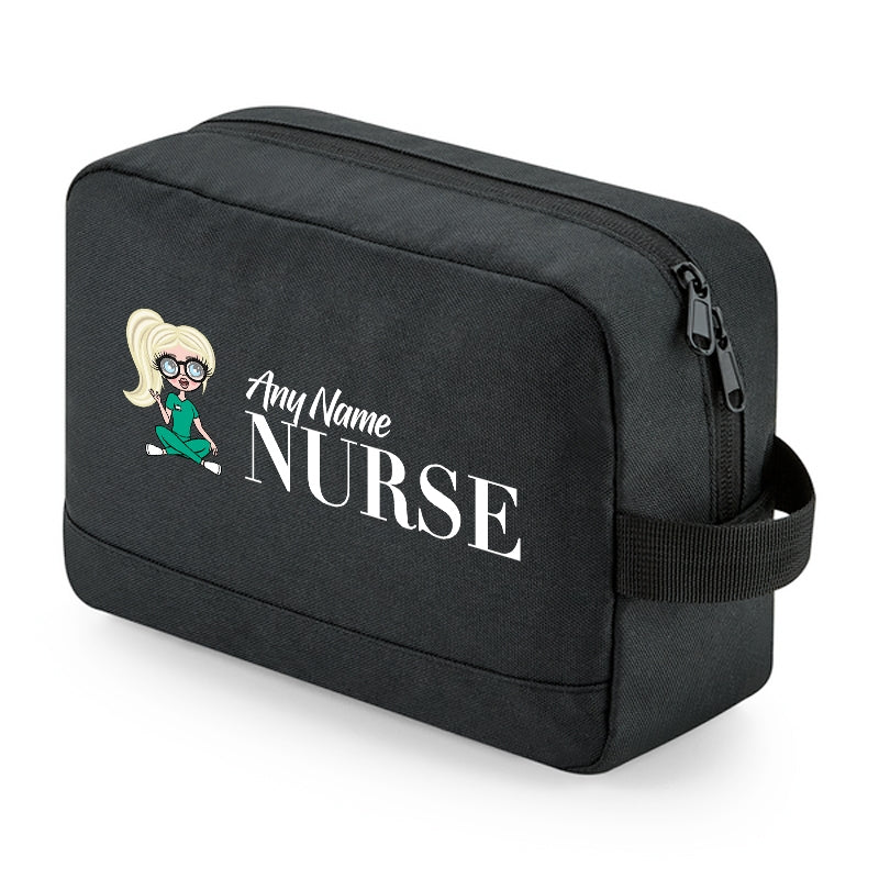 ClaireaBella Personalised Relaxed Nurse Toiletry Bag - Image 4
