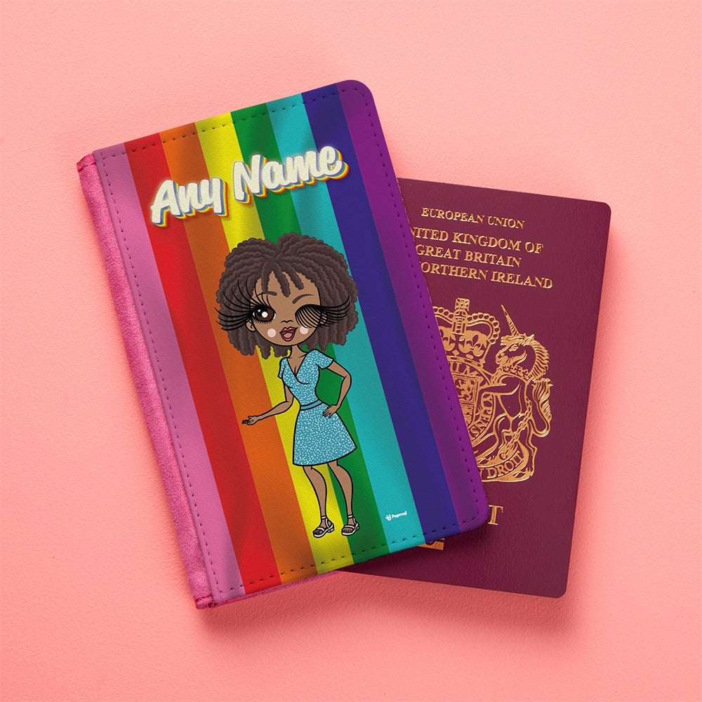 ClaireaBella Pride Flag Passport Cover - Image 2
