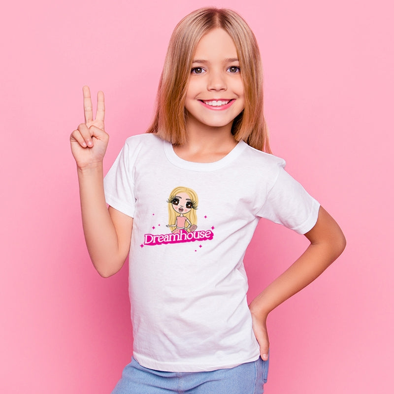 ClaireaBella Girls Slogan Personalised T-Shirt - Image 3