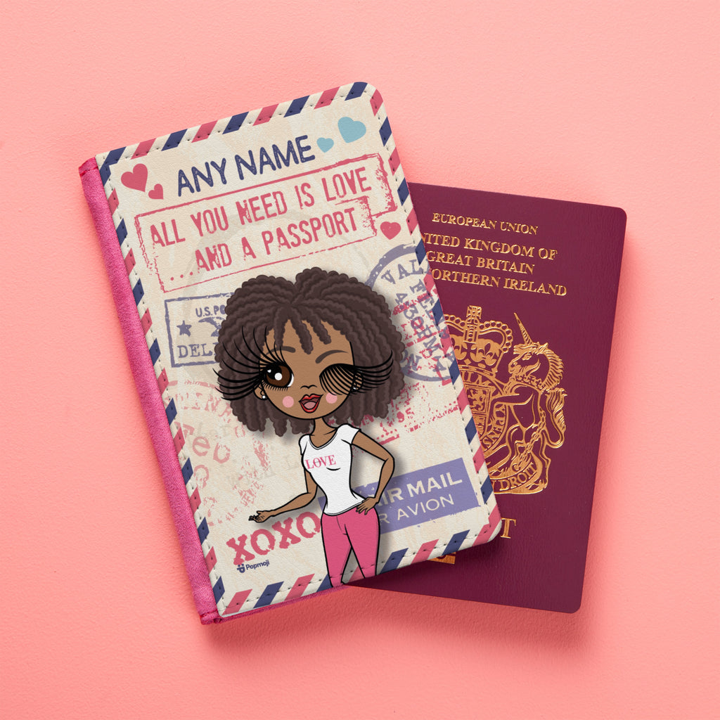 ClaireaBella All You Need Is Love Passport Cover