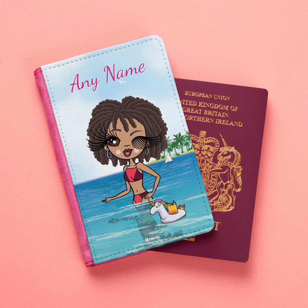 ClaireaBella Seaside Cocktails Passport Cover
