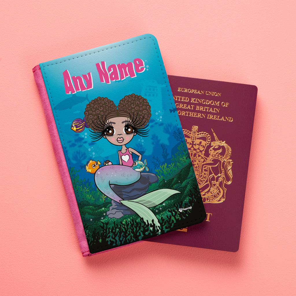 ClaireaBella Girls Mermaid Passport Cover