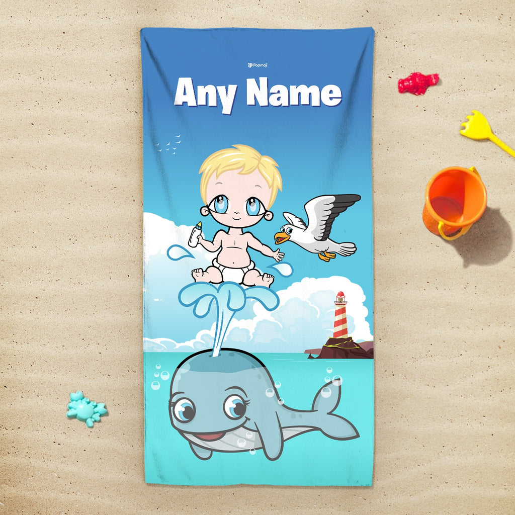 Early Years Whale Beach Towel