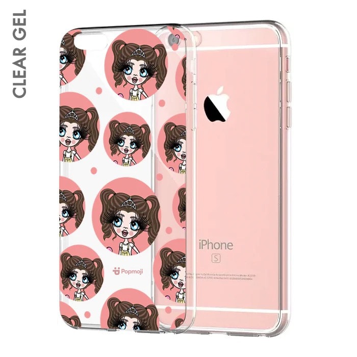 ClaireaBella Girls Emoji Clear Soft Gel Phone Case
