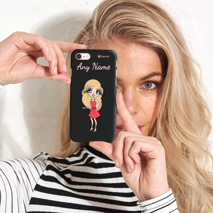 ClaireaBella Personalised Black Phone Case