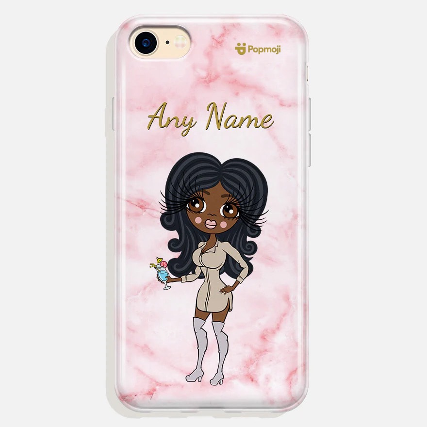 ClaireaBella Personalised Marble Effect Phone Case