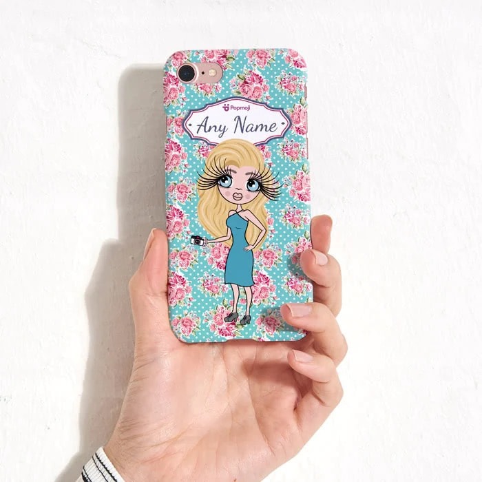 ClaireaBella Personalised Rose Phone Case