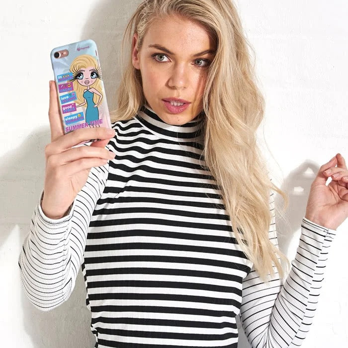 ClaireaBella Personalised Summertime Phone Case