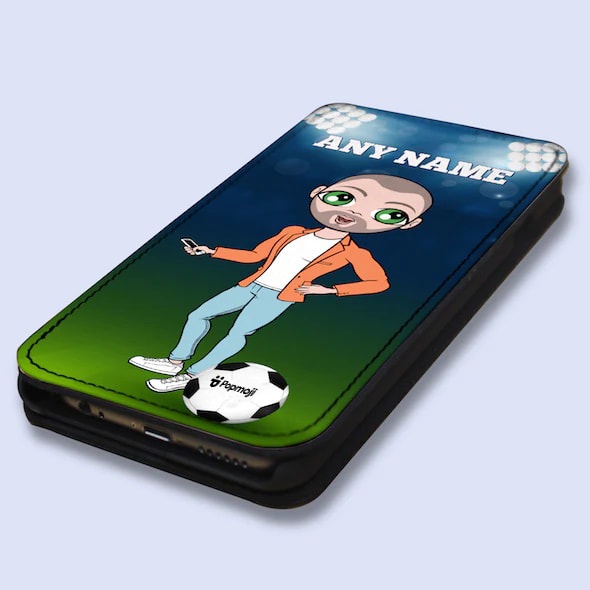 MrCB Personalised Football Flip Phone Case