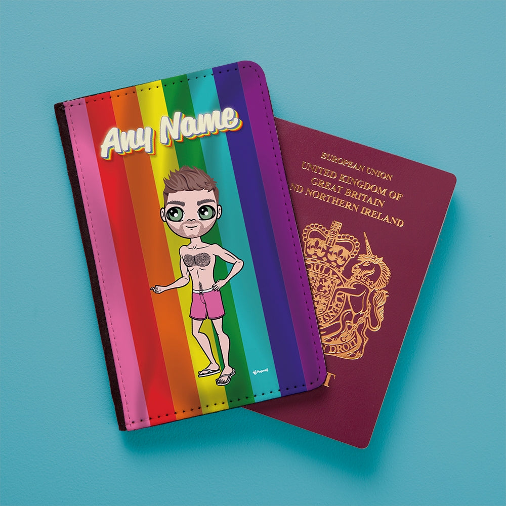 MrCB Pride Flag Passport Cover - Image 1