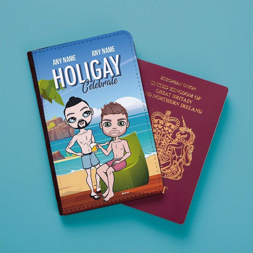 Multi Character Couples Holigay Passport Cover - Image 5