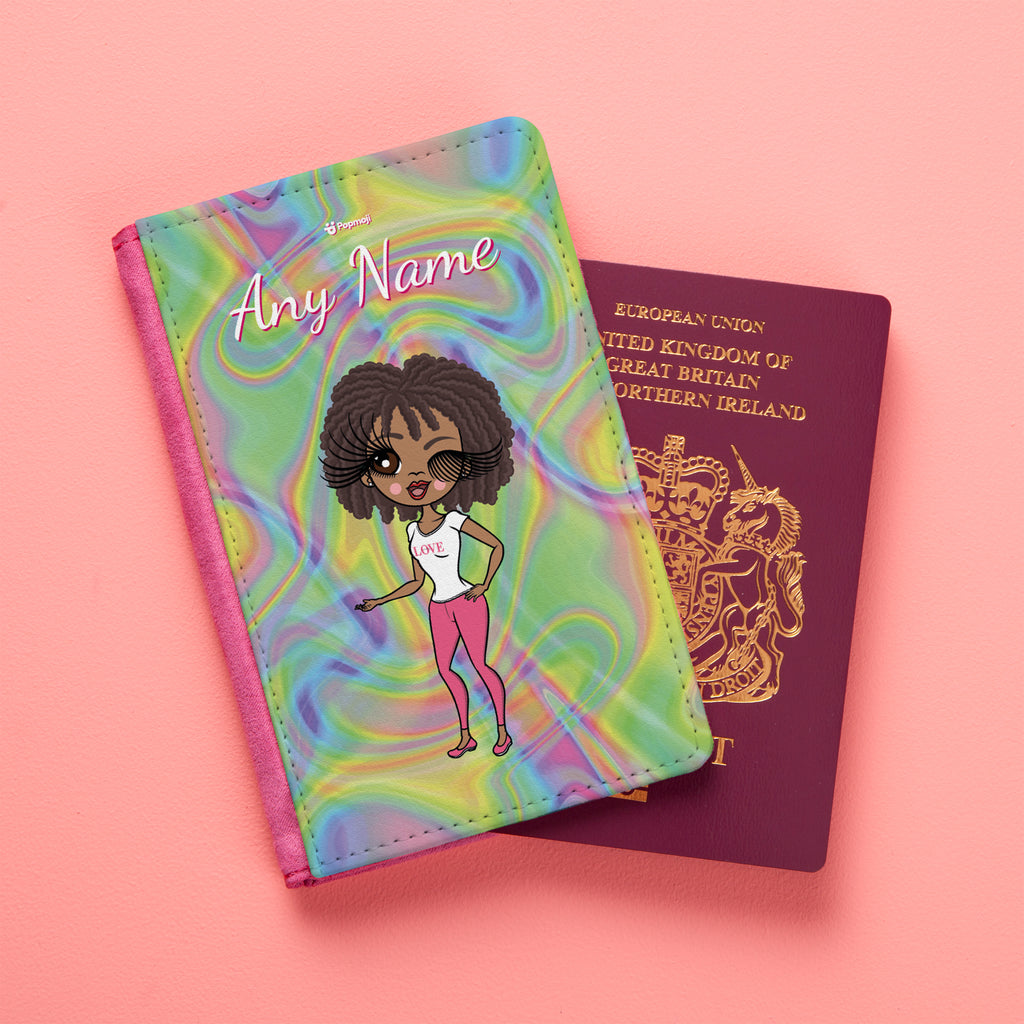 ClaireaBella Hologram Passport Cover