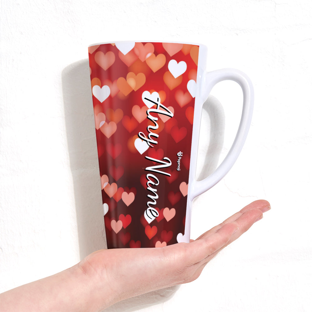 ClaireaBella Hearts Latte Mug
