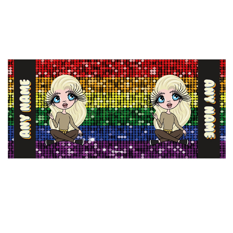 ClaireaBella Glitter Pride Flag Mug - Image 4