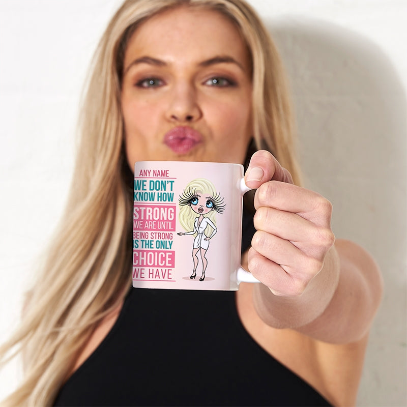 ClaireaBella Personalised How Strong Mug - Image 1