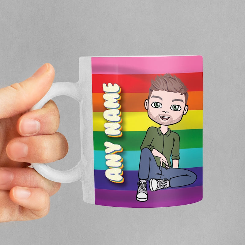 MrCB Pride Flag Mug - Image 4