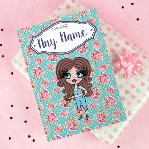 ClaireaBella Girls Greeting Card - Rose - Image 1