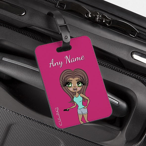 ClaireaBella Hot Pink Luggage Tag - Image 2