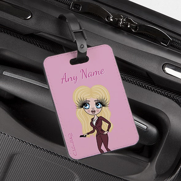 ClaireaBella Pastel Pink Luggage Tag - Image 2