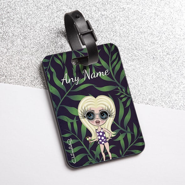 ClaireaBella Girls Tropical Luggage Tag - Image 2