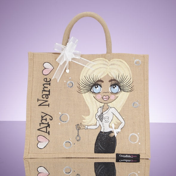 ClaireaBella Police Jute Bag - Large - Image 1