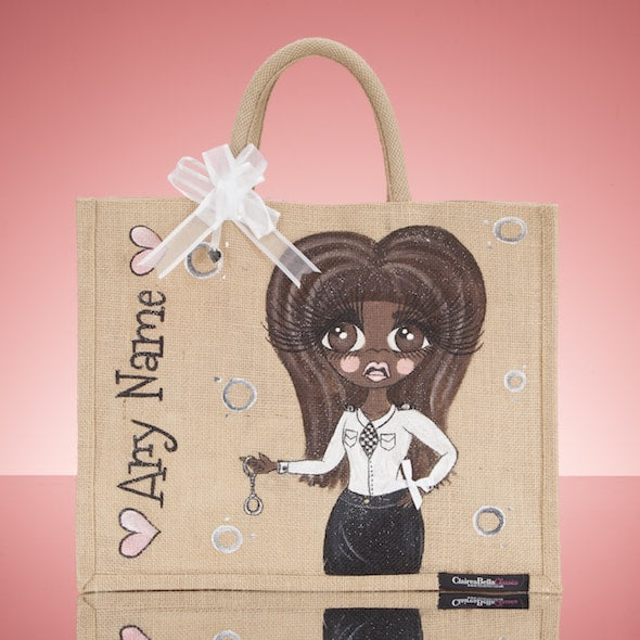 ClaireaBella Police Jute Bag - Large - Image 5