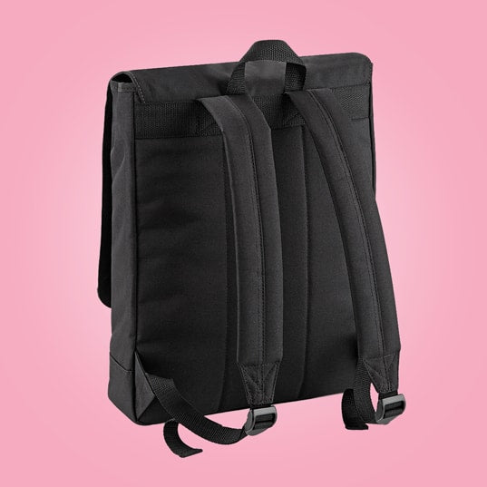 ClaireaBella Denim Effect Large Backpack - Image 2