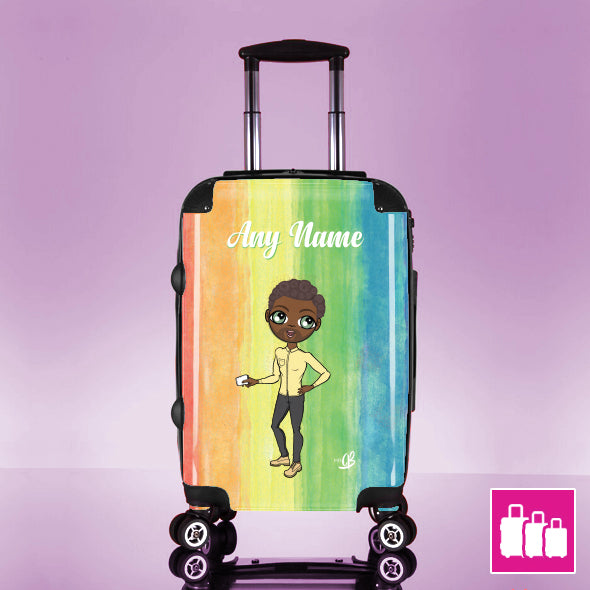 MrCB Rainbow Suitcase - Image 1