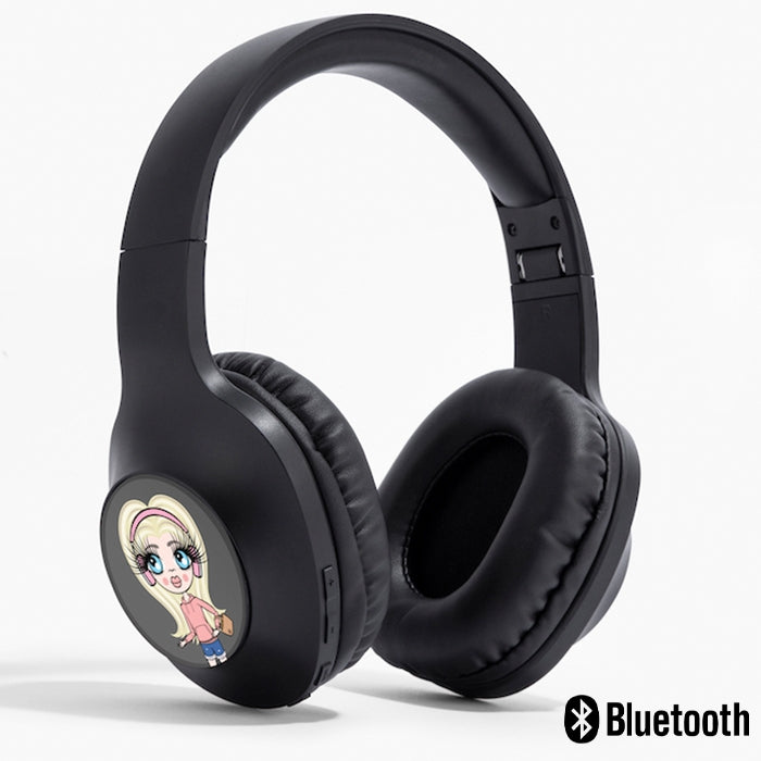 ClaireaBella Girls Personalised Wireless Headphones - Image 1