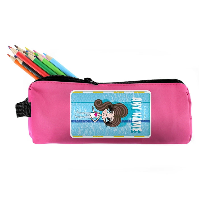 ClaireaBella Girls Swimming Pencil Case - Image 5