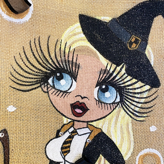 ClaireaBella Large Witches Jute Bag - Image 2