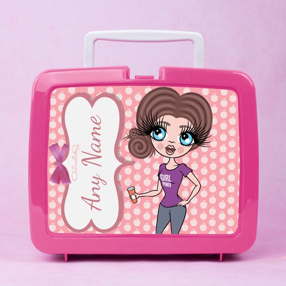 ClaireaBella Polka Dot Apple Lunch Box - Image 1