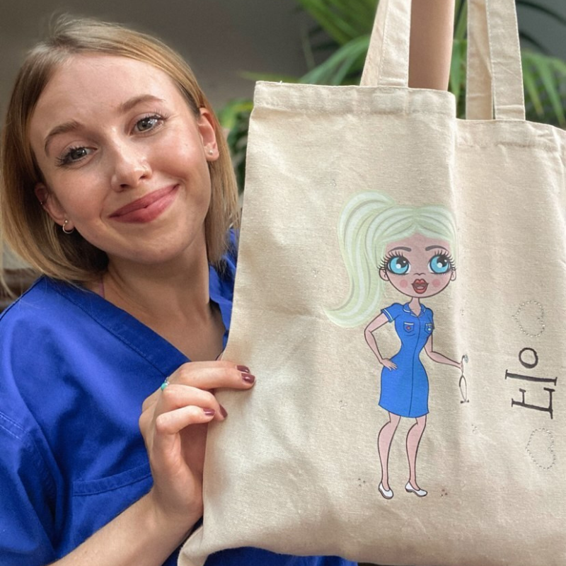 ClaireaBella Nurse Canvas Bag