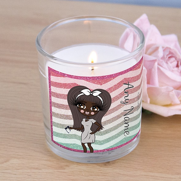 ClaireaBella Zig Zag Sparkle Scented Candle - Image 2